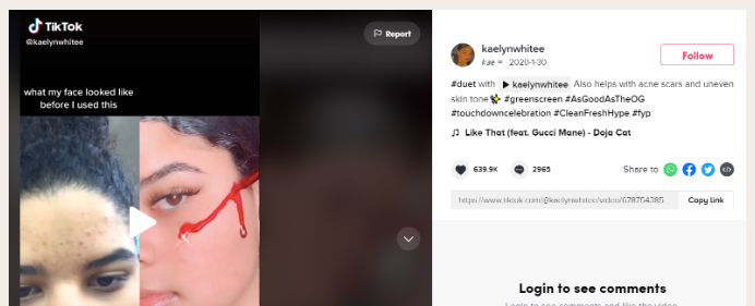 How to Market a Skincare Brand using viral TikTok user-generated content as seen with The Ordinary