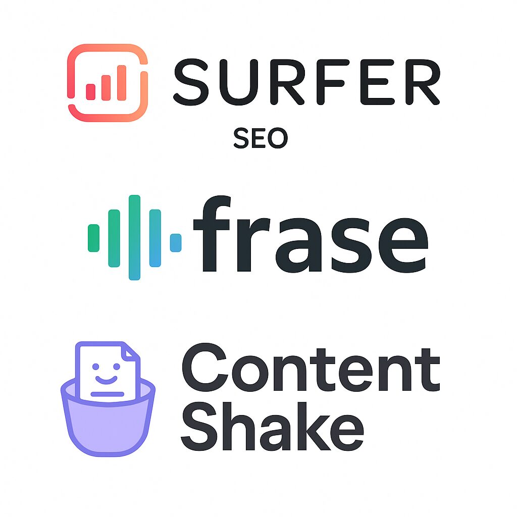 Tools like Surfer SEO, Frase, and ContentShake AI do the heavy lifting—analyzing SERPs, suggesting keywords, and formatting guidelines for maximum visibility.