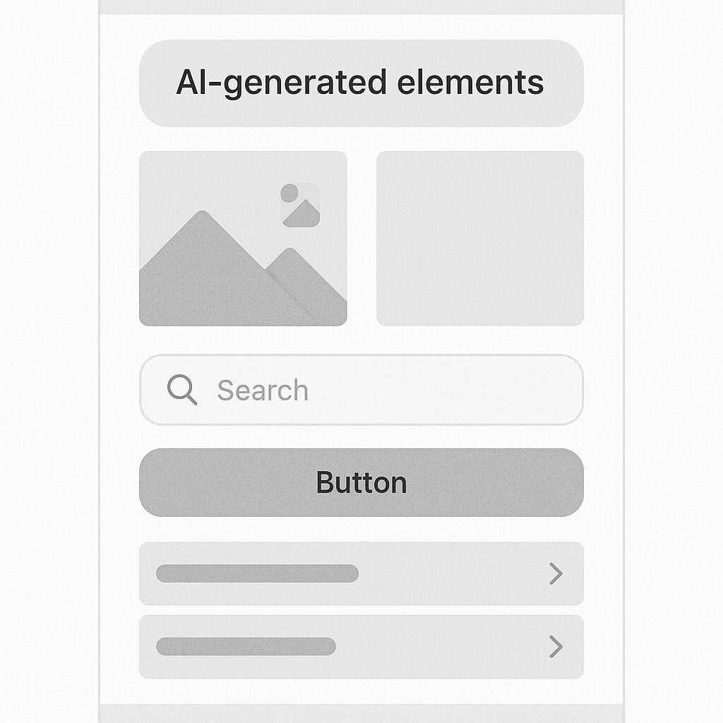 UX designer using AI tools to build wireframes in Uizard